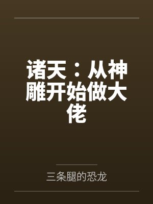 诸天:从神雕开始做大佬 诸天:从神雕开始做大佬