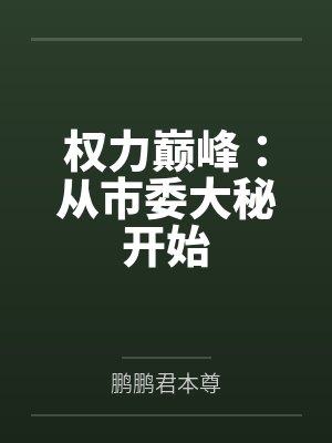 权力巅峰：从市委大秘开始