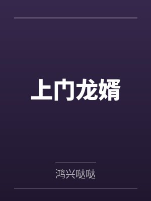 上门龙婿 上门龙婿