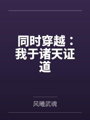 同时穿越：我于诸天证道